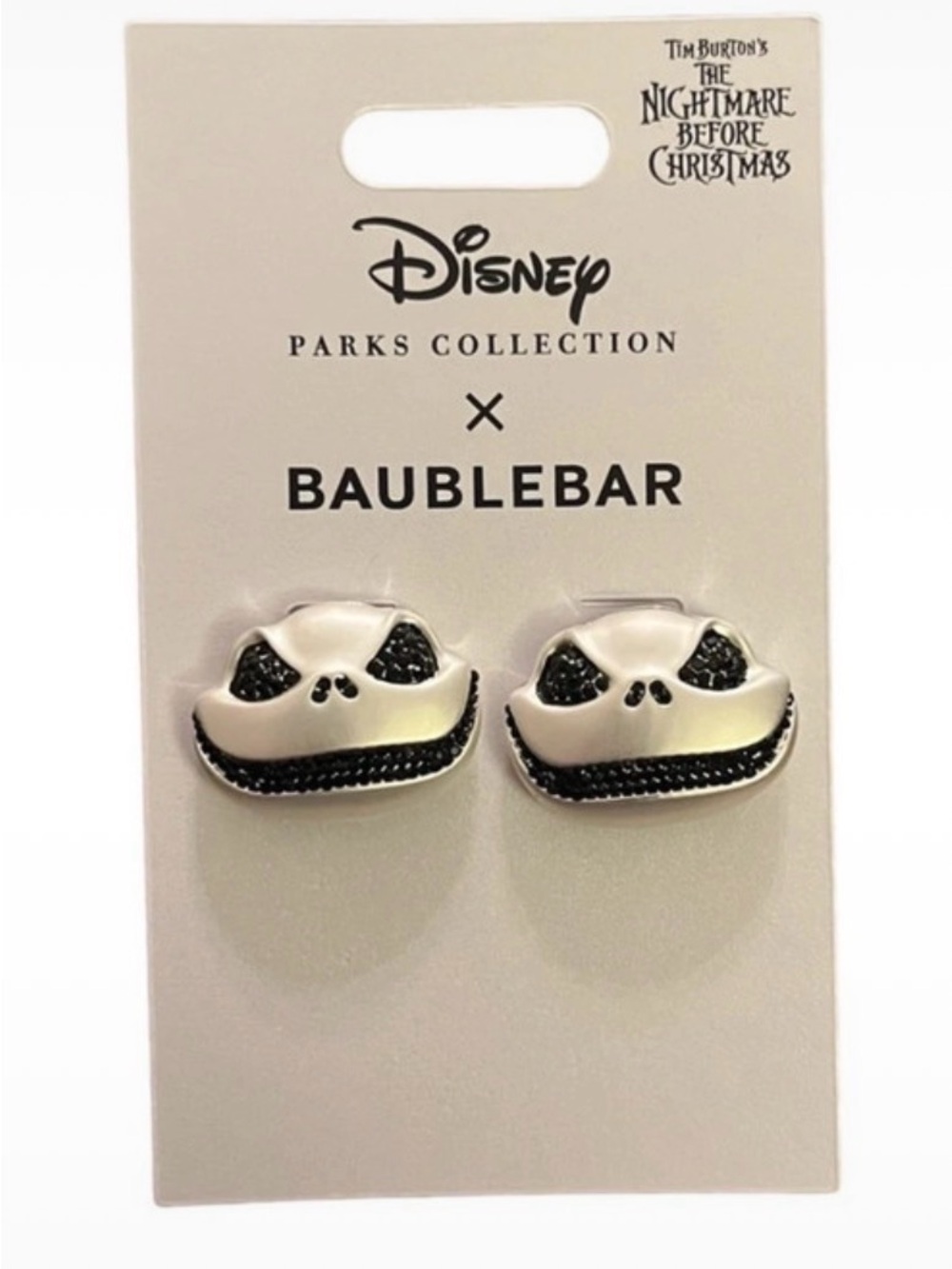 The Nightmare Before Christmas Jack Skellington Stud Earrings